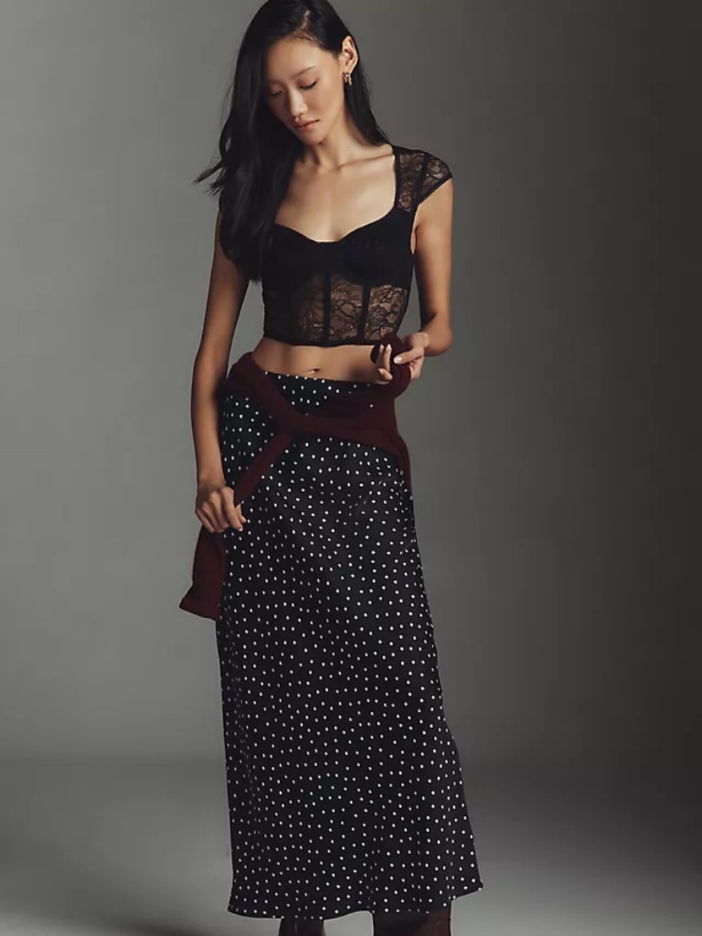 NWT Anthropologie LyreBird Lace Corset Top | Romantic Feminine Blouse